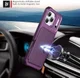 Apple iPhone 17 Pro Hoesje 3-in-1 Pasjes Portemonnee Back Cover Paars afbeelding 8