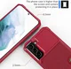 Samsung Galaxy S22 TPU Back Cover met Kunstleren Wallet Rood afbeelding 7