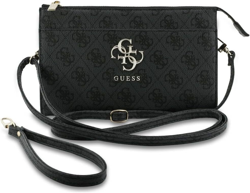 Guess Telefoontasje – Crossbody Schoudertasje voor Smartphone Zwart afbeelding 1