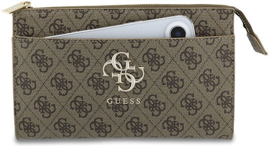 Guess Telefoontasje – Crossbody Schoudertasje voor Smartphone Bruin afbeelding 4