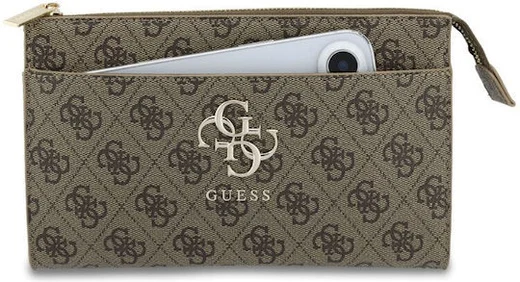 Guess Telefoontasje – Crossbody Schoudertasje voor Smartphone Bruin afbeelding 4