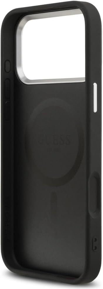 Guess Apple iPhone 17 Pro Hoesje Hard Case 4G Triangle Logo Zwart afbeelding 7