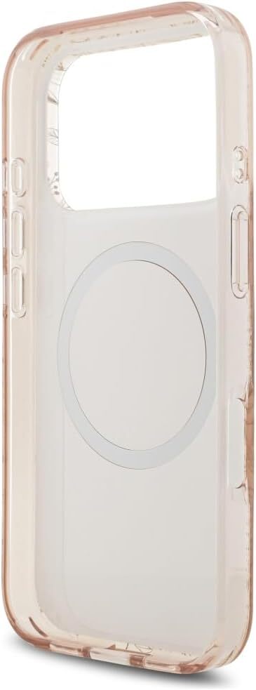 Guess Apple iPhone 17 Pro Hoesje MagSafe met Kralen Koord Roze afbeelding 7