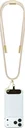 Guess Cords & Straps Telefoonkoord Universeel met Oplaadkabel Goud Beige