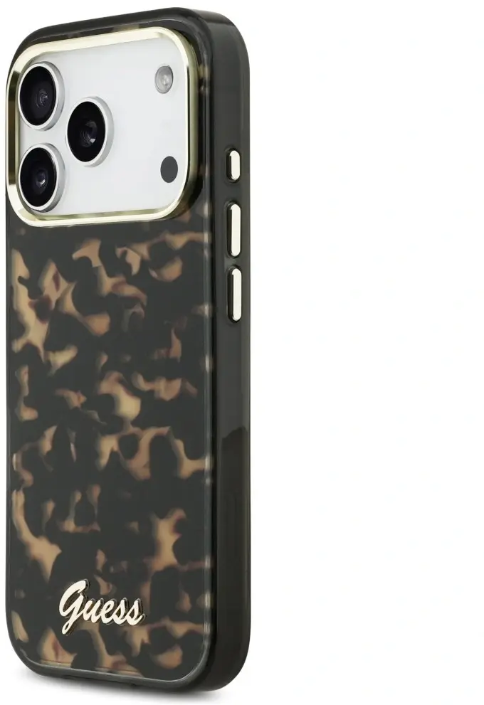 Guess Apple iPhone 17 Pro Hoesje MagSafe Zwart Bruin afbeelding 2