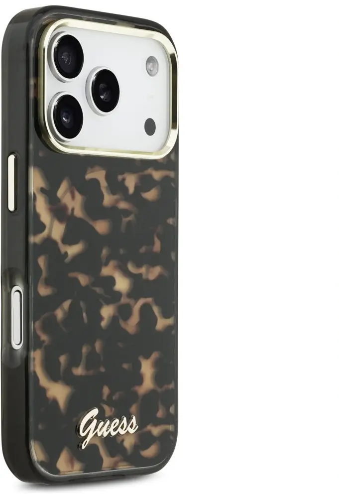 Guess Apple iPhone 17 Pro Hoesje MagSafe Zwart Bruin afbeelding 4