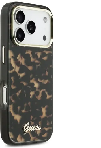 Guess Apple iPhone 17 Pro Hoesje MagSafe Zwart Bruin afbeelding 4