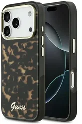Guess Apple iPhone 17 Pro Max Hoesje MagSafe Zwart Bruin afbeelding