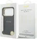 Guess Peony Hot Stamp iPhone 17 Pro Hoesje MagSafe Back Cover Blauw afbeelding 8
