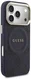 Guess Peony Hot Stamp iPhone 17 Pro Hoesje MagSafe Back Cover Blauw afbeelding 4