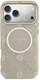 Guess Peony Hot Stamp iPhone 17 Pro Max Hoesje MagSafe Back Cover Goud Beige afbeelding 3
