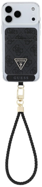 Guess MagSafe Pasjeshouder/Portemonnee Set met Telefoonriempje Zwart afbeelding 2