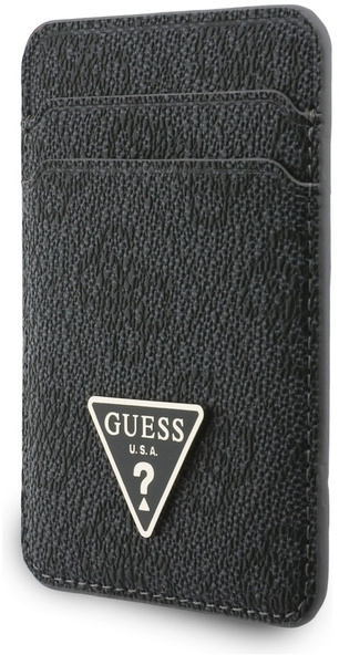 Guess MagSafe Pasjeshouder/Portemonnee Set met Telefoonriempje Zwart afbeelding 3