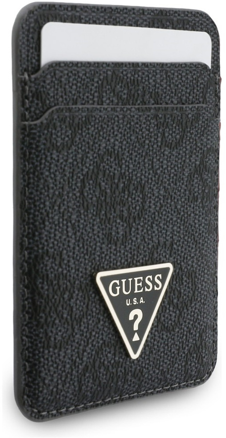 Guess MagSafe Pasjeshouder/Portemonnee Set met Telefoonriempje Zwart afbeelding 4