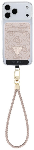 Guess MagSafe Pasjeshouder/Portemonnee Set met Telefoonriempje Roze afbeelding 2