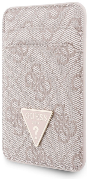 Guess MagSafe Pasjeshouder/Portemonnee Set met Telefoonriempje Roze afbeelding 3