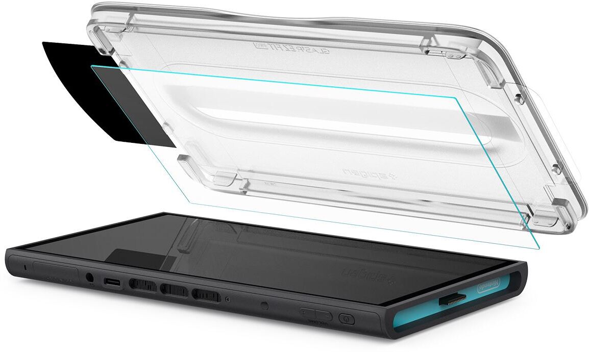 Spigen EZ Fit GLAS.tR Nintendo Switch 2 Screen Protector 2-Pack afbeelding 10
