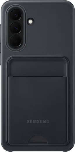 Origineel Samsung Galaxy A37 Hoesje Card Slot Cover Zwart afbeelding 1