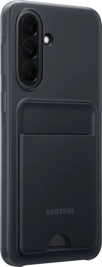 Origineel Samsung Galaxy A37 Hoesje Card Slot Cover Zwart afbeelding 2