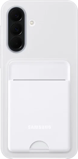 Origineel Samsung Galaxy A37 Hoesje Card Slot Cover Grijs afbeelding 1