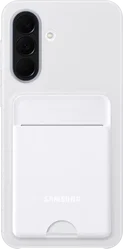 Origineel Samsung Galaxy A37 Hoesje Card Slot Cover Grijs afbeelding