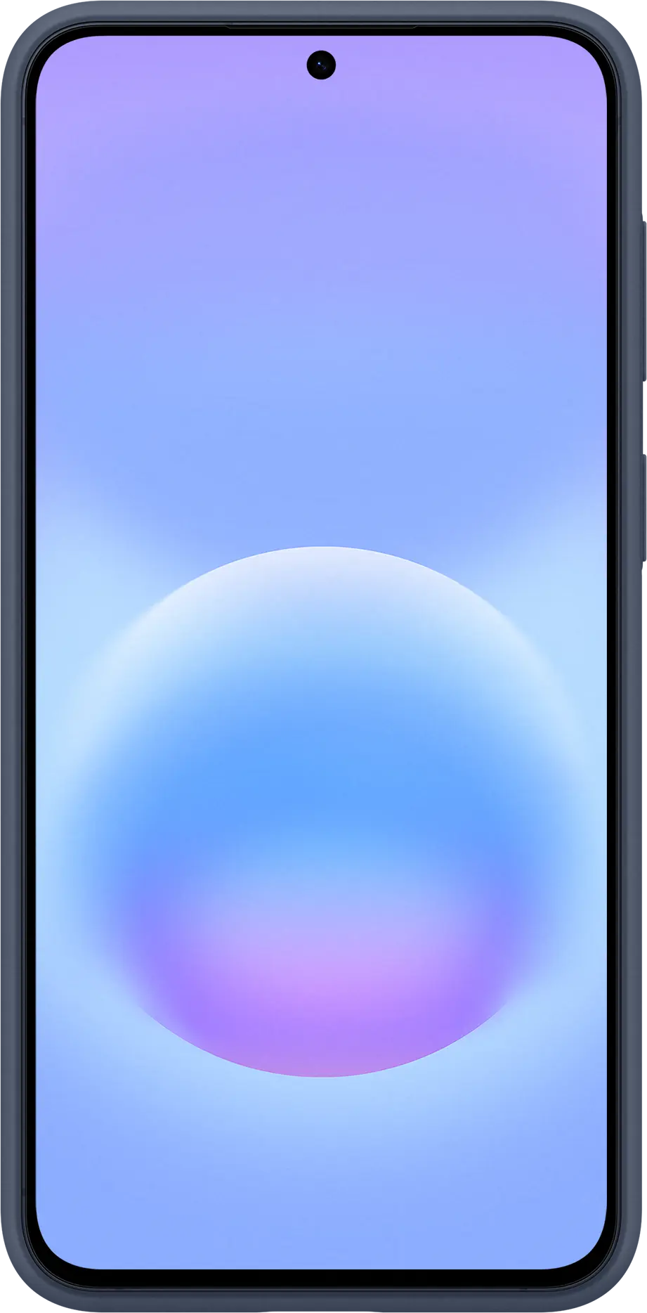 Origineel Samsung Galaxy A57 Hoesje Silicone Case Back Cover Donkerblauw afbeelding 5
