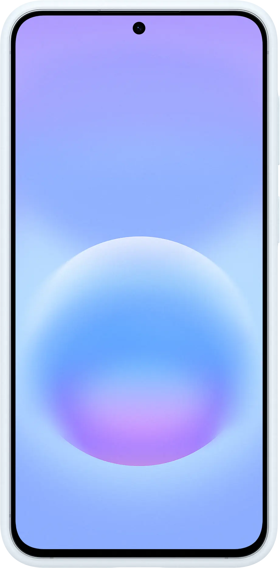 Origineel Samsung Galaxy A57 Hoesje Silicone Case Back Cover Lichtblauw afbeelding 3