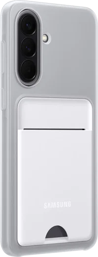 Origineel Samsung Galaxy A57 Hoesje Card Slot Cover Grijs afbeelding 2