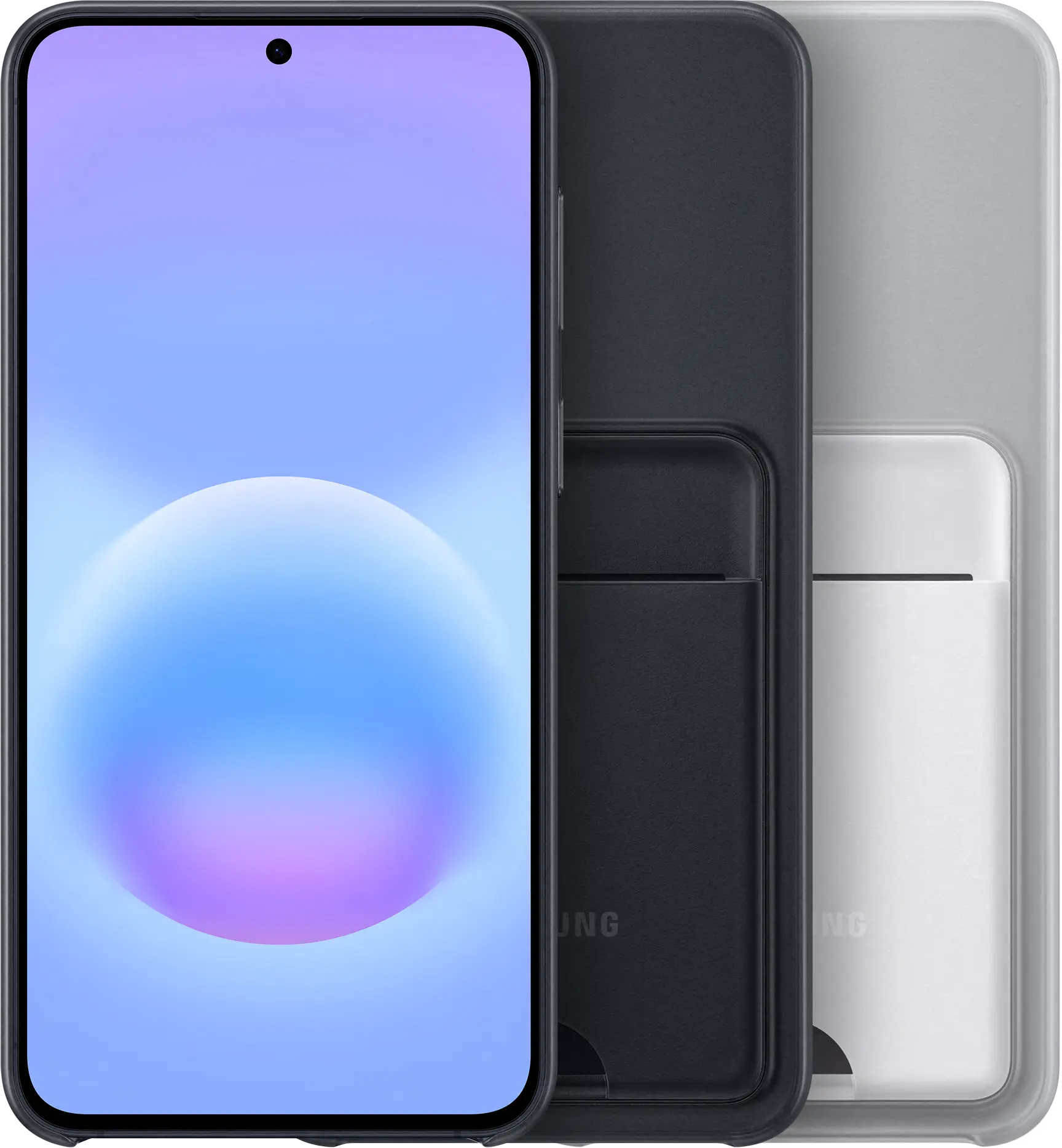 Origineel Samsung Galaxy A57 Hoesje Card Slot Cover Grijs afbeelding 6