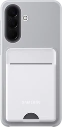 Origineel Samsung Galaxy A57 Hoesje Card Slot Cover Grijs afbeelding