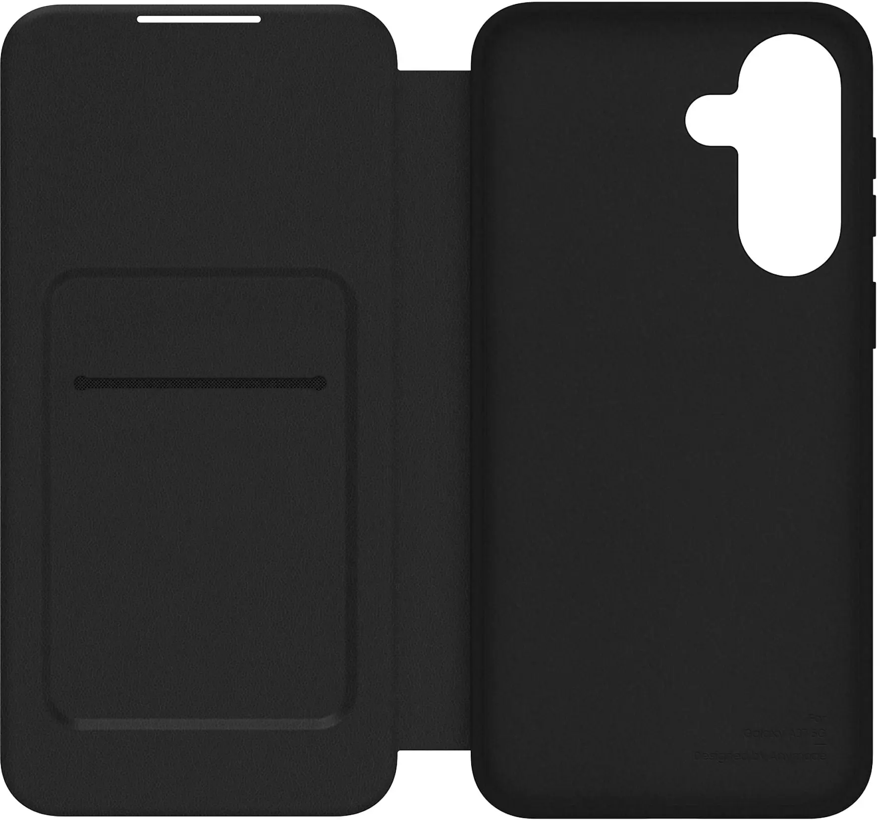 Origineel Samsung Galaxy A57 Hoesje Wallet Flip Case Zwart afbeelding 2