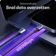 Set van 8 stuks 30cm Buddi Flex USB-C naar Lightning kabel afbeelding 10