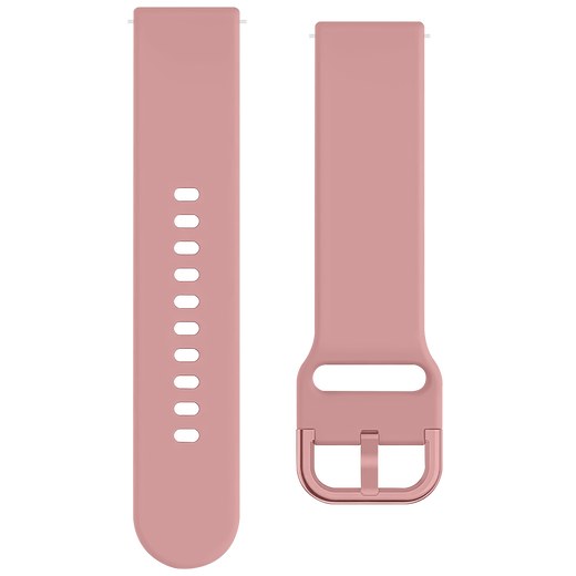 SBG Universeel Smartwatch / Horloge Bandje - Siliconen - 20MM - Licht Roze afbeelding 8