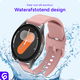 SBG Universeel Smartwatch / Horloge Bandje - Siliconen - 20MM - Licht Roze afbeelding 6