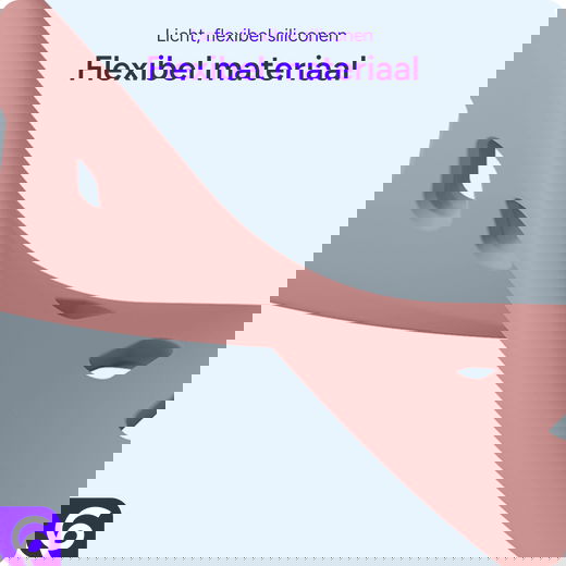 SBG Universeel Smartwatch / Horloge Bandje - Siliconen - 20MM - Licht Roze afbeelding 5