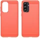 Samsung Galaxy A56 Hoesje Geborsteld TPU Flexibele Back Cover Rood afbeelding 8