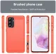 Samsung Galaxy A56 Hoesje Geborsteld TPU Flexibele Back Cover Rood afbeelding 9