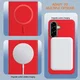 Samsung Galaxy A56 Hoesje met Magsafe TPU Back Cover Rood afbeelding 5