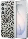 Guess 4G Triangle Logo Samsung Galaxy S26 Ultra Hoesje MagSafe Panter Zwart