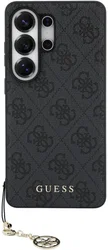 Guess 4G Classic Logo Samsung Galaxy S26 Ultra Hoesje MagSafe Zwart afbeelding