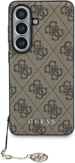 Guess 4G Classic Logo Samsung Galaxy S26 Hoesje MagSafe Bruin afbeelding 1