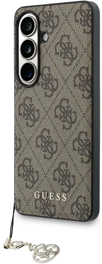 Guess 4G Classic Logo Samsung Galaxy S26 Hoesje MagSafe Bruin afbeelding 2