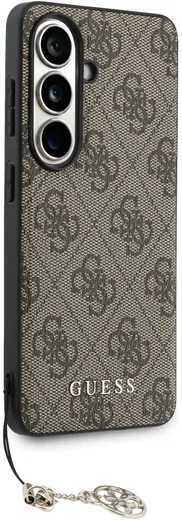 Guess 4G Classic Logo Samsung Galaxy S26 Hoesje MagSafe Bruin afbeelding 3