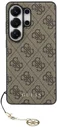 Guess 4G Classic Logo Samsung Galaxy S26 Ultra Hoesje MagSafe Bruin