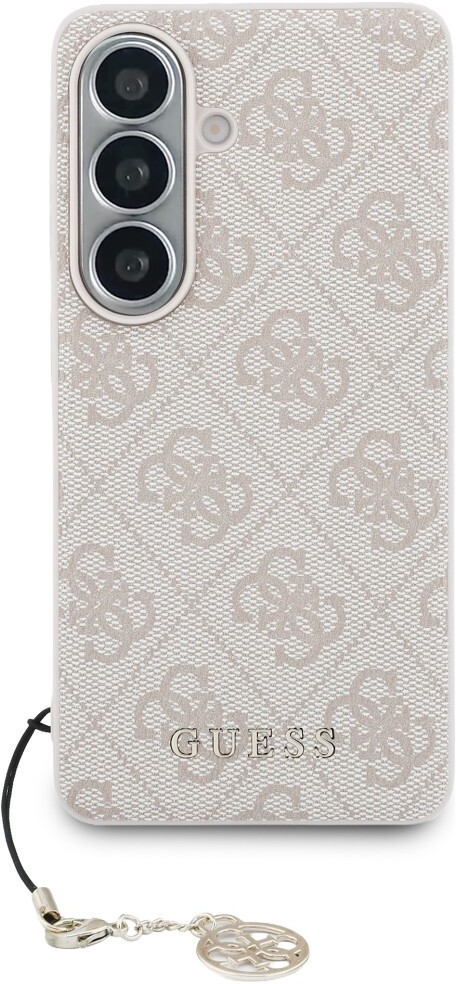 Guess 4G Classic Logo Samsung Galaxy S26 Hoesje MagSafe Roze afbeelding 1