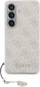 Guess 4G Classic Logo Samsung Galaxy S26 Hoesje MagSafe Roze