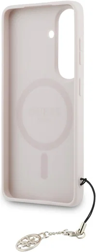 Guess 4G Classic Logo Samsung Galaxy S26 Hoesje MagSafe Roze afbeelding 6
