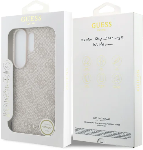 Guess 4G Classic Logo Samsung Galaxy S26 Ultra Hoesje MagSafe Roze afbeelding 7