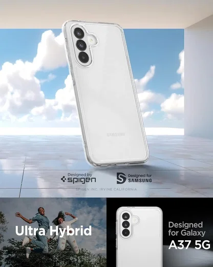 Spigen Ultra Hybrid Samsung Galaxy A37 Hoesje Back Cover Transparant afbeelding 2