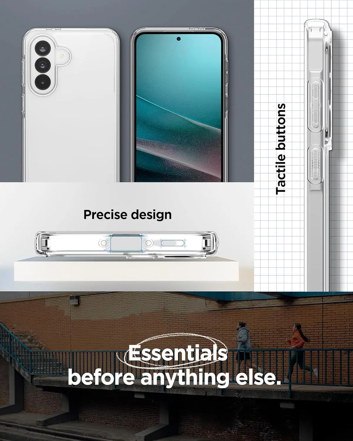 Spigen Ultra Hybrid Samsung Galaxy A37 Hoesje Back Cover Transparant afbeelding 7